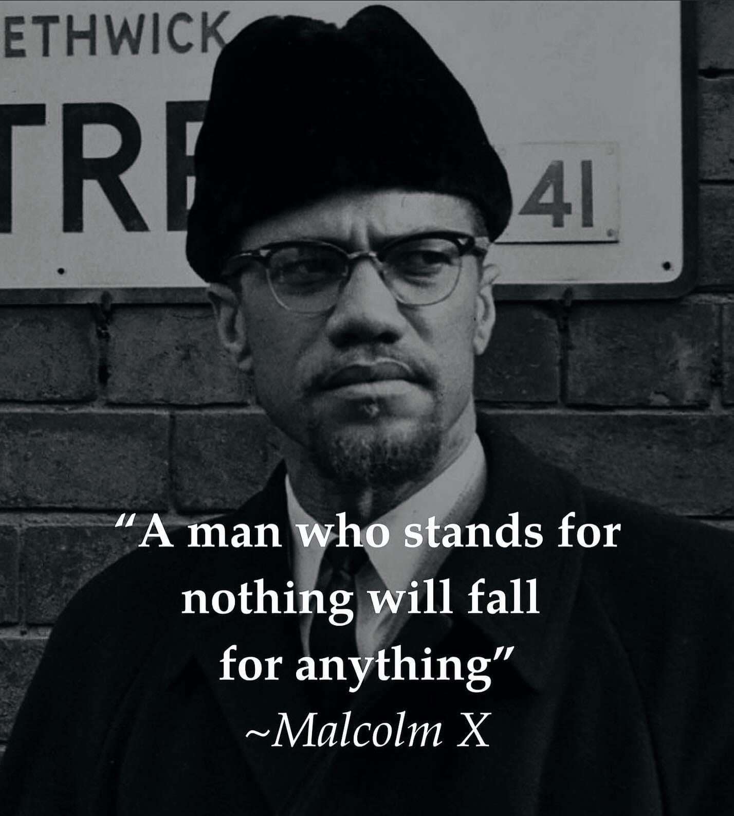 Malcolm X Silhouette Earrings