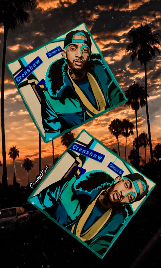 Nipsey Hussle (Crenshaw Blvd) Magnets