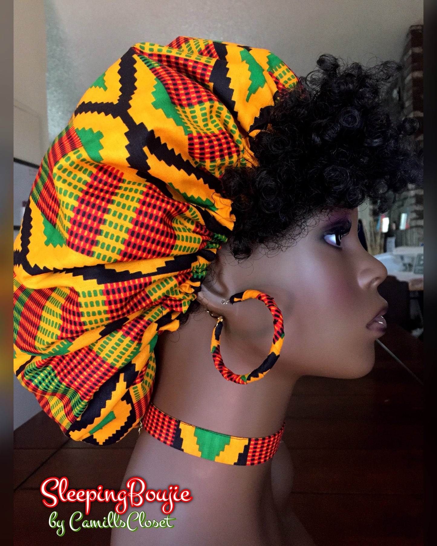 Nigerian Kente Bonnets