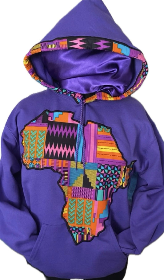 Royal Purple Africa Hoodie