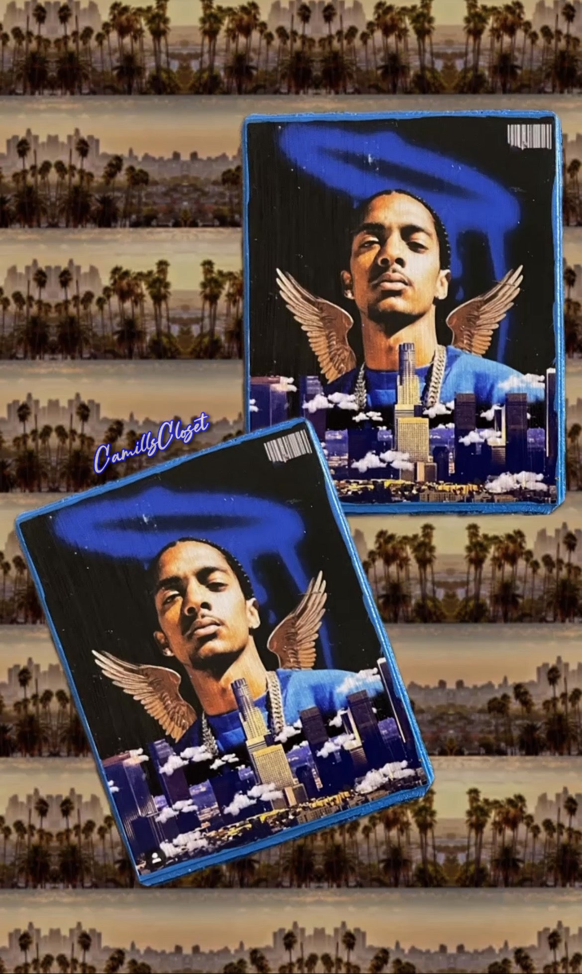 Nipsey Hussle (LA Angel) Magnets