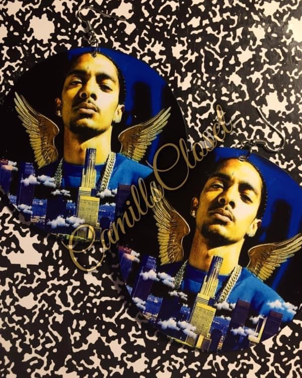 Nipsey Hussle (Angel) Earrings