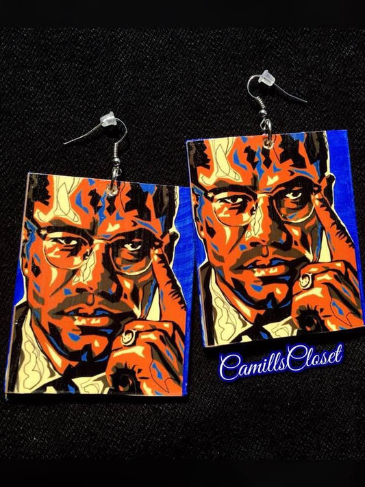 Malcolm X Earrings