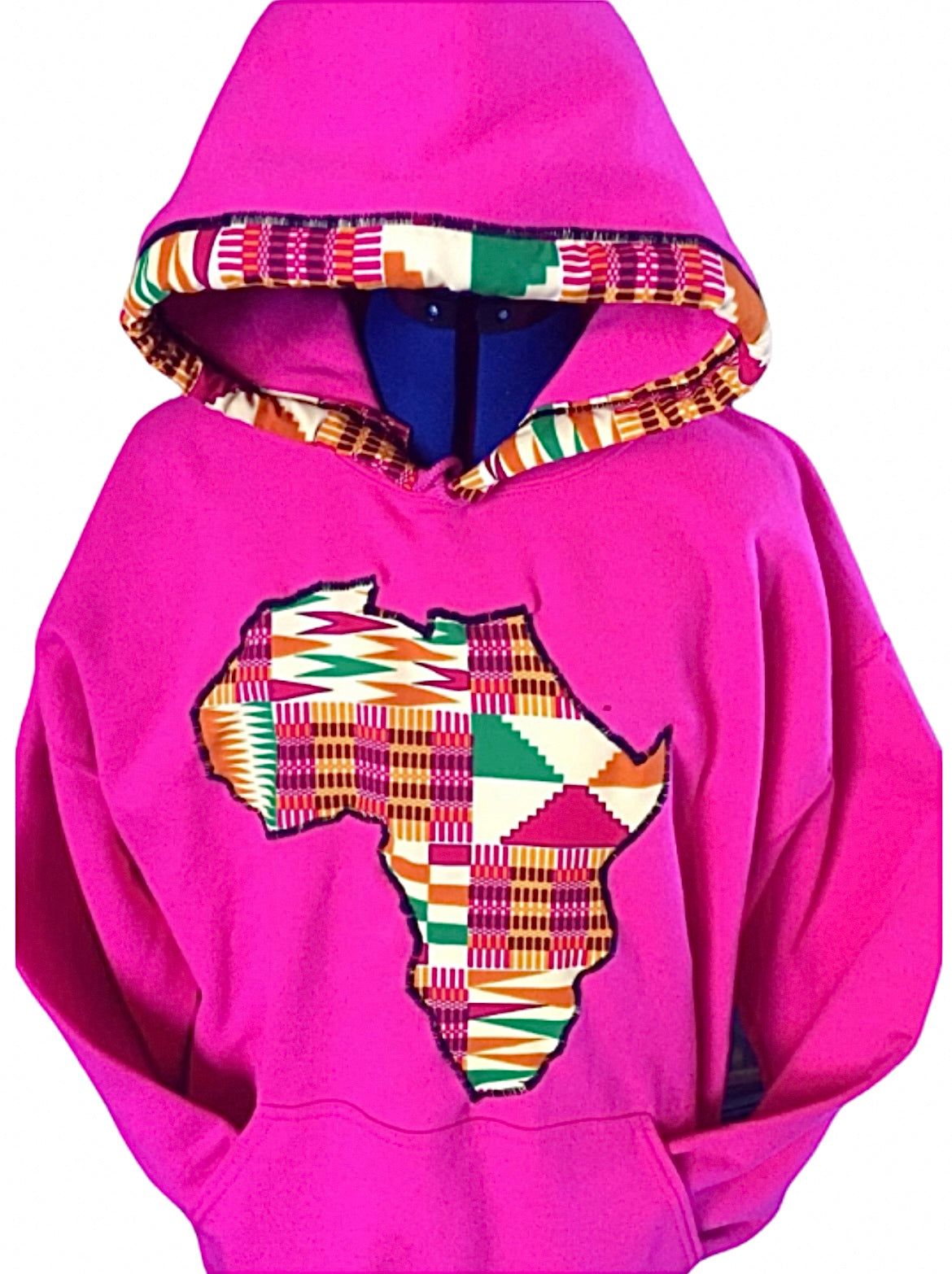 Hot Pink Africa Hoodie