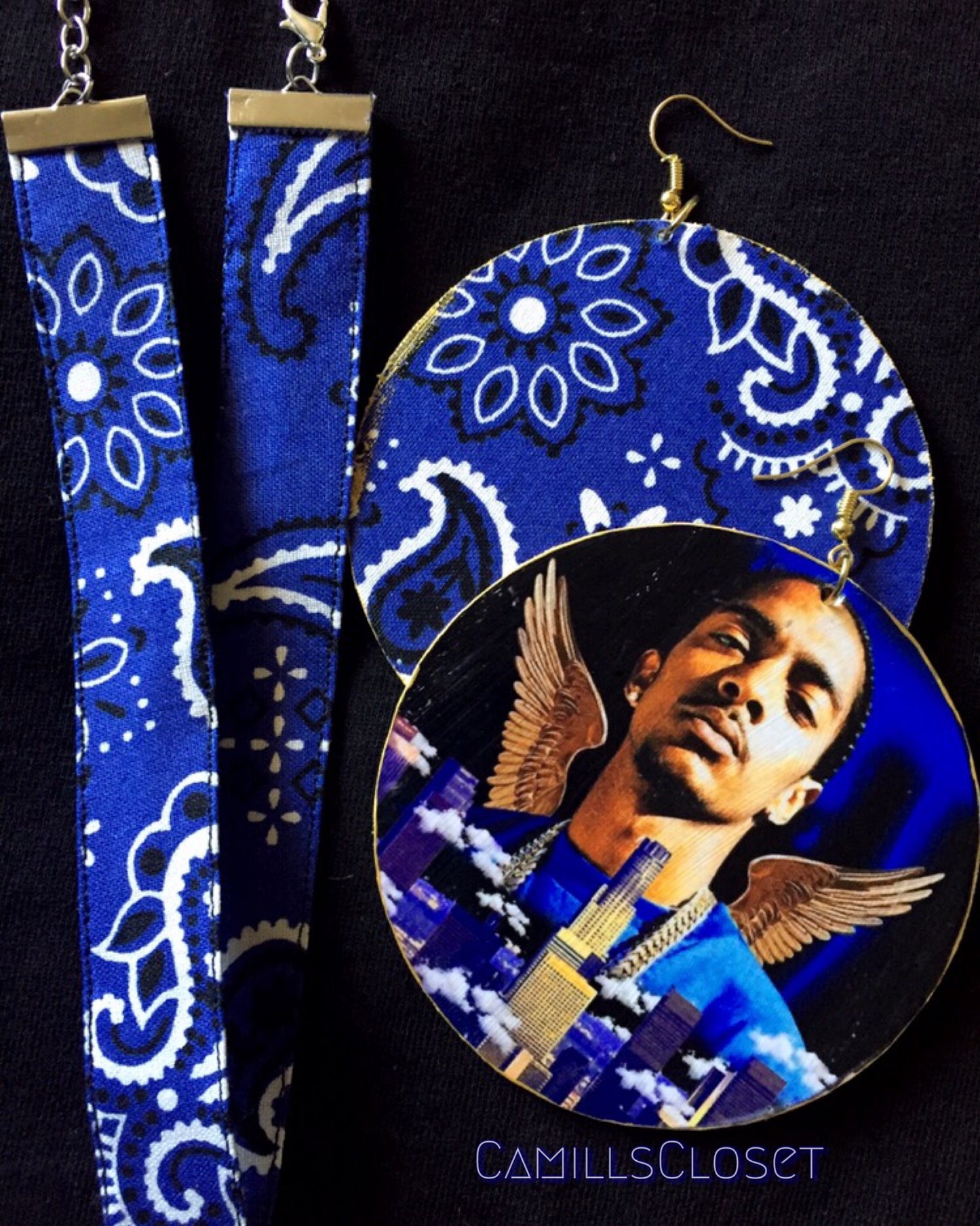 Nipsey Hussle (Angel) Earrings