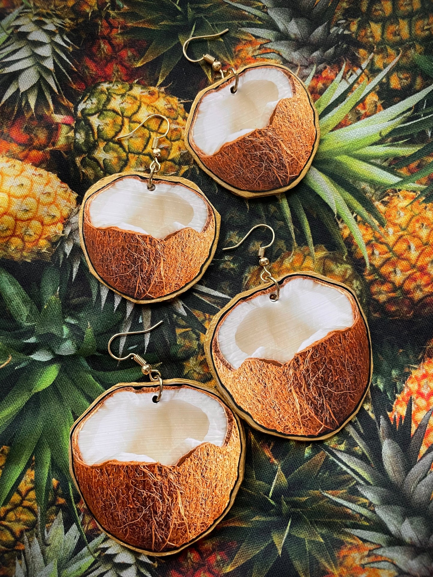 Coconut Earrings