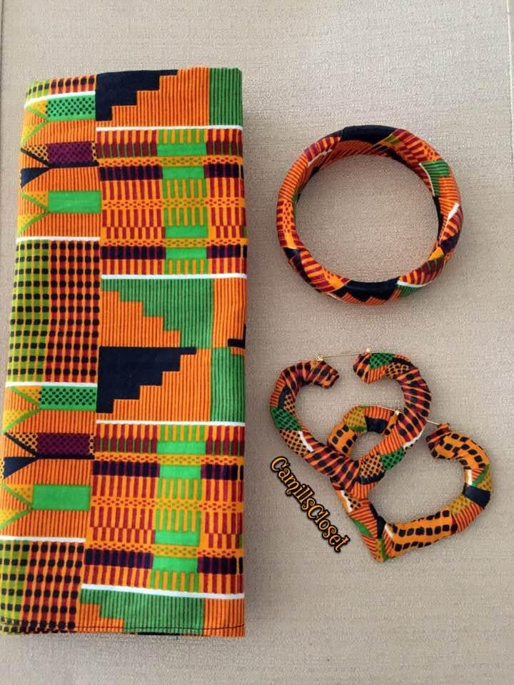 Kente Headwrap Set