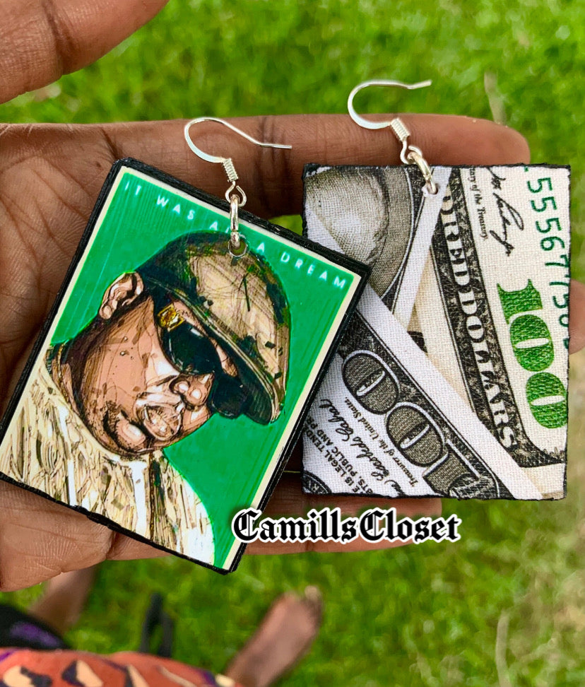 Biggie - Mo Money Earrings