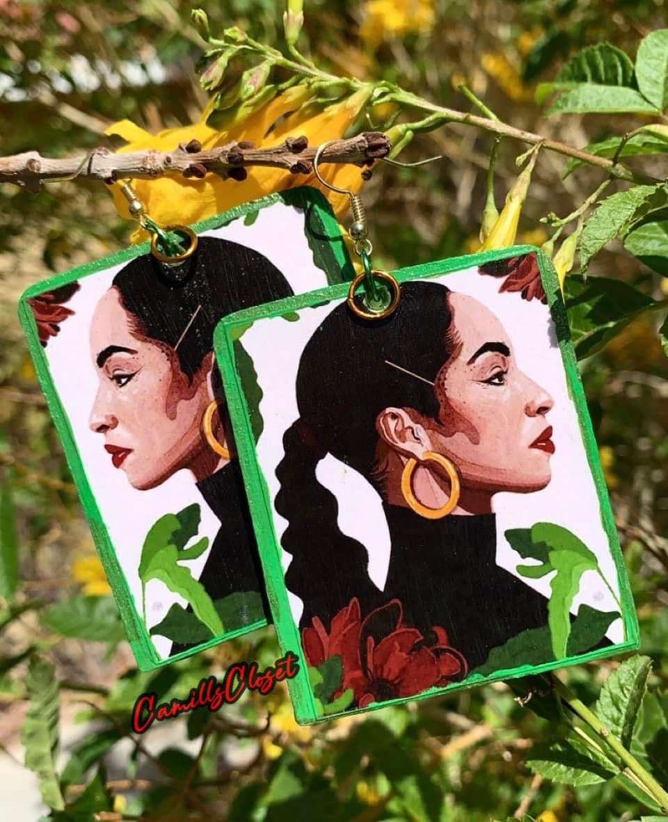 Sade Earrings - Green