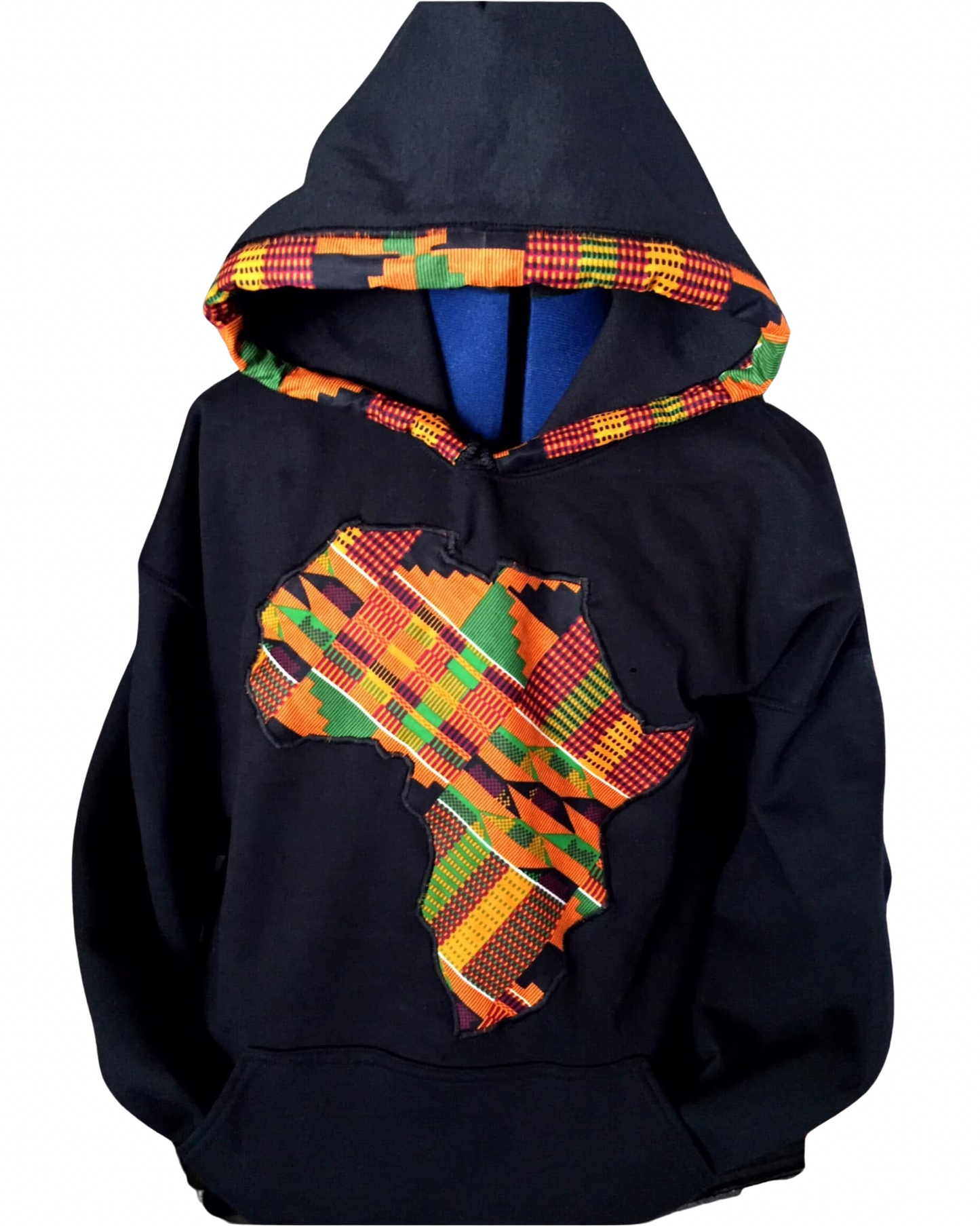 Black Kente Africa Hoodie