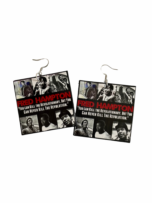 Fred Hampton Earrings