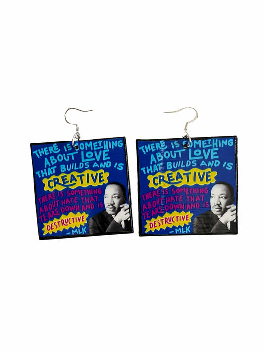 Martin Luther King Earrings II